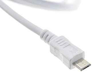System-S Micro USB 2.0 Kabel Datenkabel und Ladekabel in weiß 100 cm - DREIKS