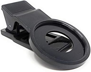 SYSTEM-S UV Filter 37 mm Gewinde mit Clip in Schwarz für Smartphone - DREIKS
