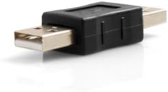 SYSTEM-S USB Typ A Stecker auf USB Typ A Stecker Adapterkabel Adapterstecker Adapter - DREIKS