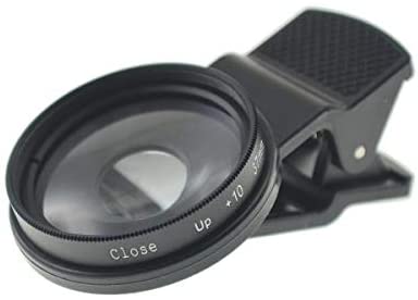 Nahaufnahme Close-Up Linse 10X Vergrößerung 37mm Objektiv für Smartphone Tablet | System-S