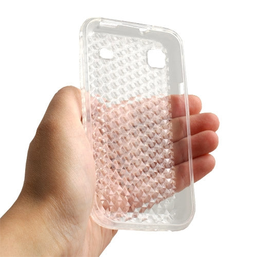 Silicone Skin Case for Samsung Galaxy S i9000 Transparent