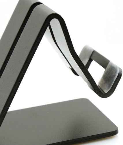 SYSTEM-S Metall Halter Ständer für Handy Smartphone E-Book Reader Tablet - DREIKS