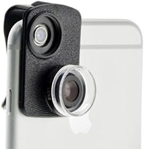 System-S Mikroskop Linse Objektiv 30 x Zoom quick clip-on Klemm Adapter für Smartphone Tablet PC - DREIKS