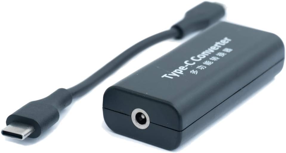 SYSTEM-S USB 3.1 Adapter Typ C Buchse zu DC 20 V 4,5 x 3,0 mm Buchse Kabel Ladekabel - DREIKS