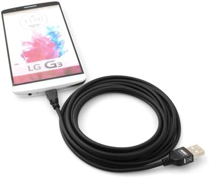 3 m meter High Speed Micro USB Ladekabel für doppelt so schnelles Aufladen Double Time charging doppelte Ladegeschwindigkeit 2x Schneller | System-S