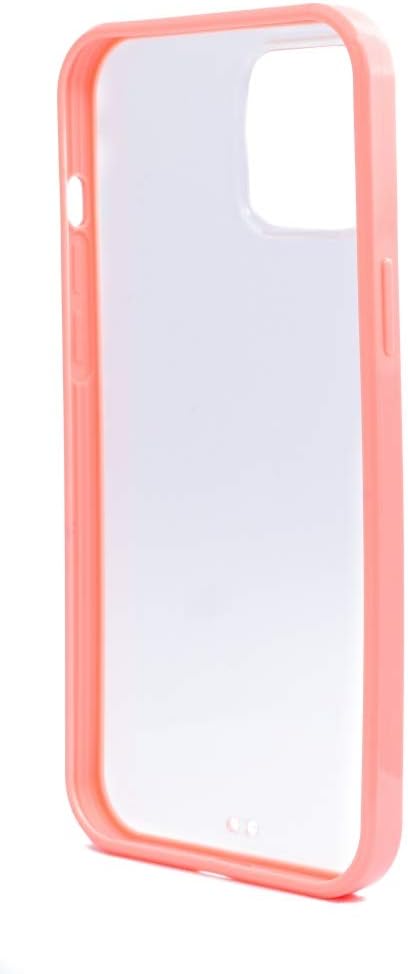 SYSTEM-S Schutzhülle aus Silikon in Pink Transparent Hülle kompatibel mit iPhone 12 Pro Max - DREIKS