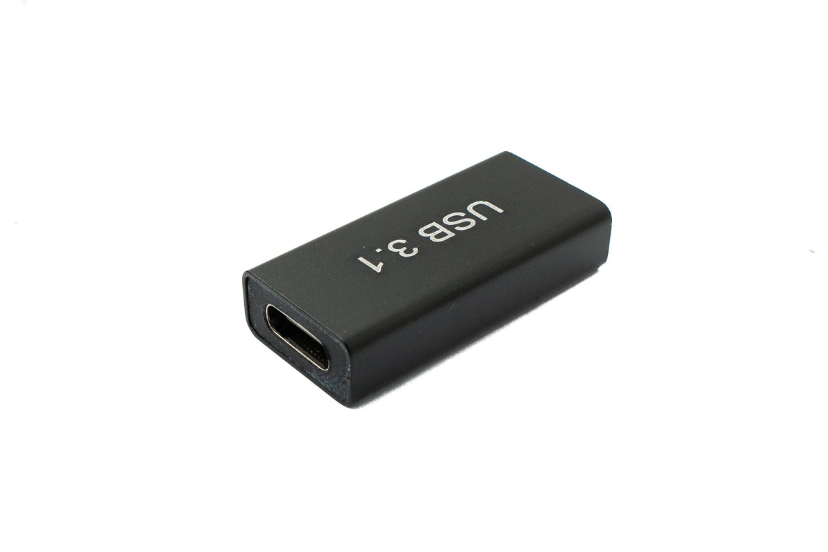 SYSTEM-S USB 3.1 Adapter Type C Female to 3.0 A Female 5 Gbit/s Cable in Black