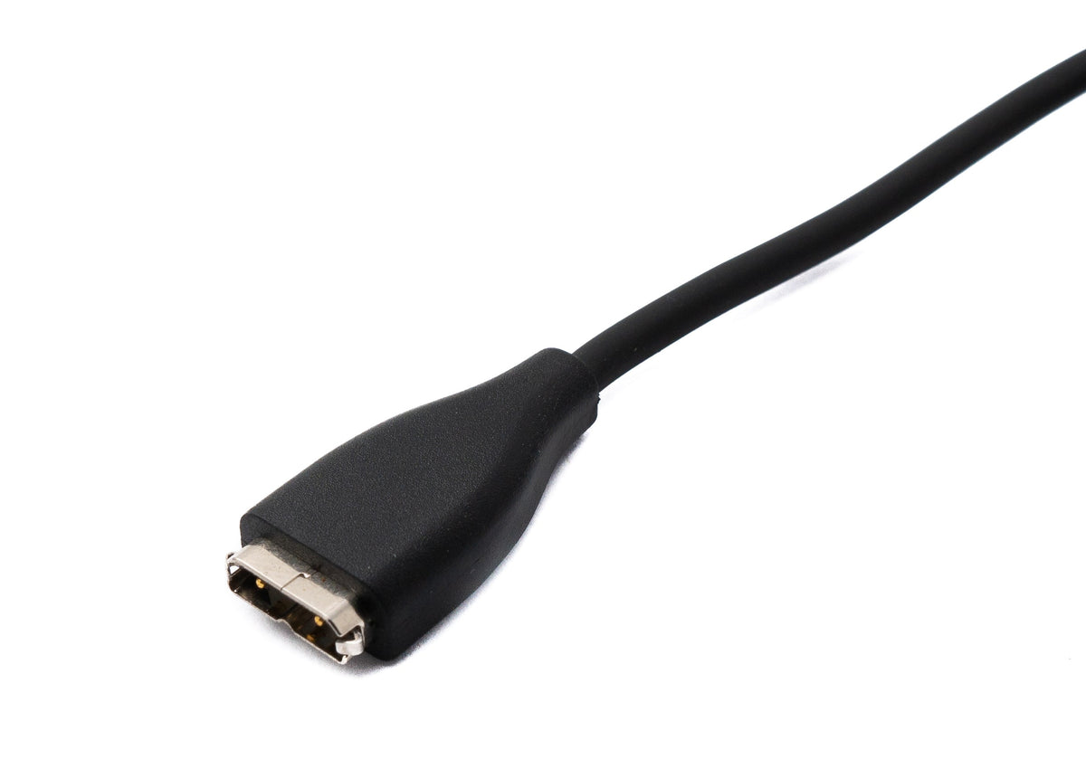 USB 2.0 Kabel 97 cm Ladekabel für Fitbit Surge Smartwach in Schwarz | System-S