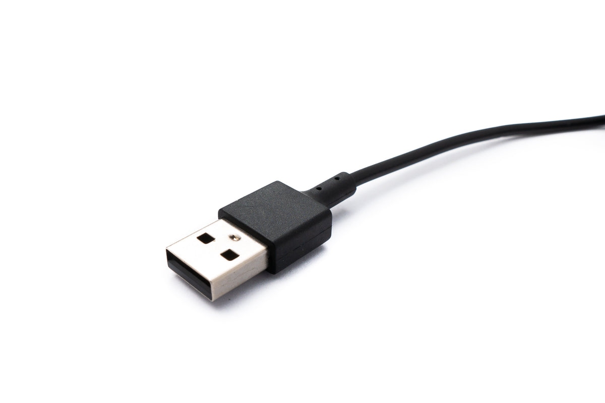 USB 2.0 Kabel 94 cm Ladekabel für Fitbit Charge 3 Smartwach in Schwarz | System-S