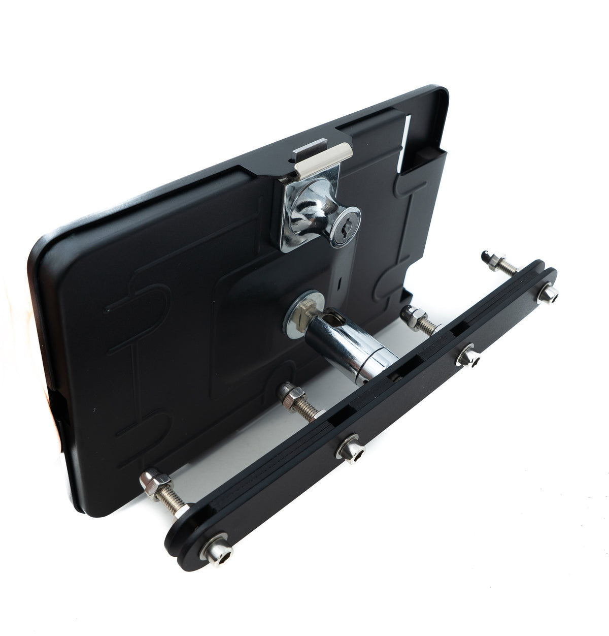 SYSTEM-S Car 360° Mount Lockable Headrest for iPad Mini 6 (2021) in Black