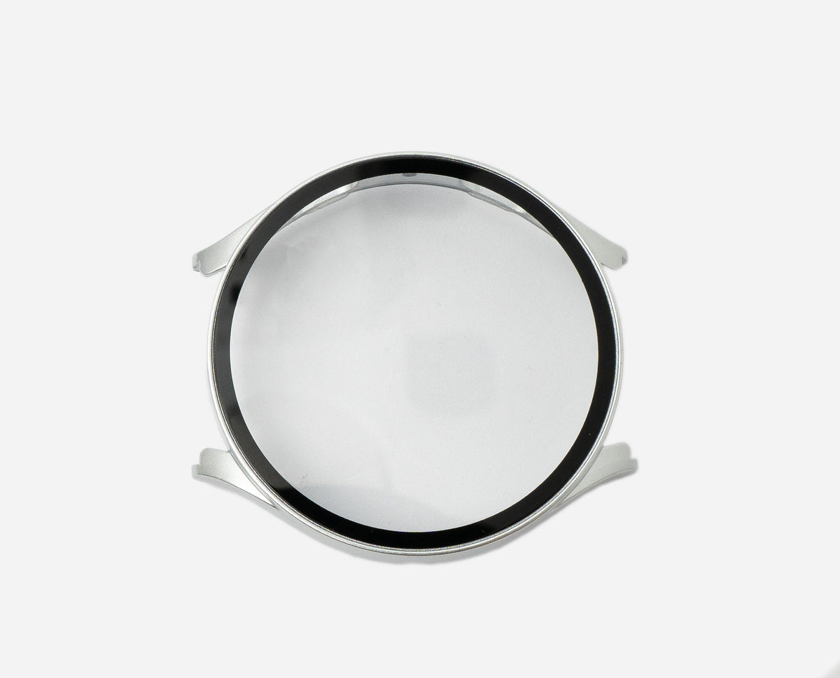 SYSTEM-S protective case 44 mm made of PC for Samsung Galaxy Watch 5 4 in gray