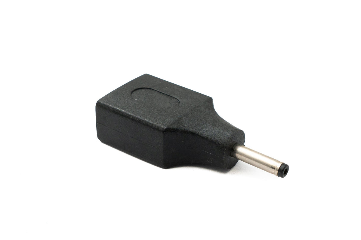 DC Adapter 20V 3,0 x 1,1 Stecker zu USB 2.0 Buchse Kabel in Schwarz | System-S