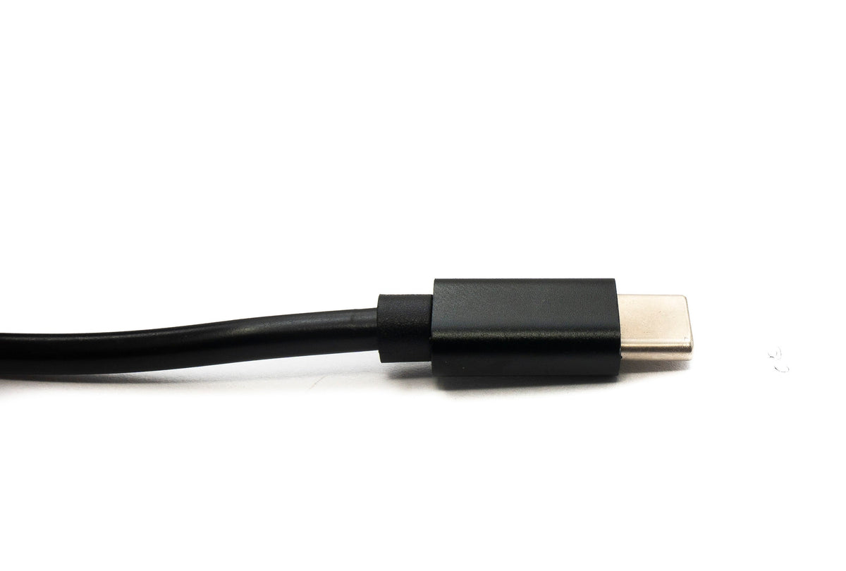 SYSTEM-S DC 9V cable 150 cm 4.8 x 1.7 plug to USB 3.1 Type C plug angle