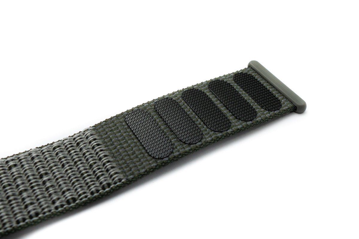 SYSTEM-S 20 mm nylon strap for Huawei Watch Smartwatch in grey
