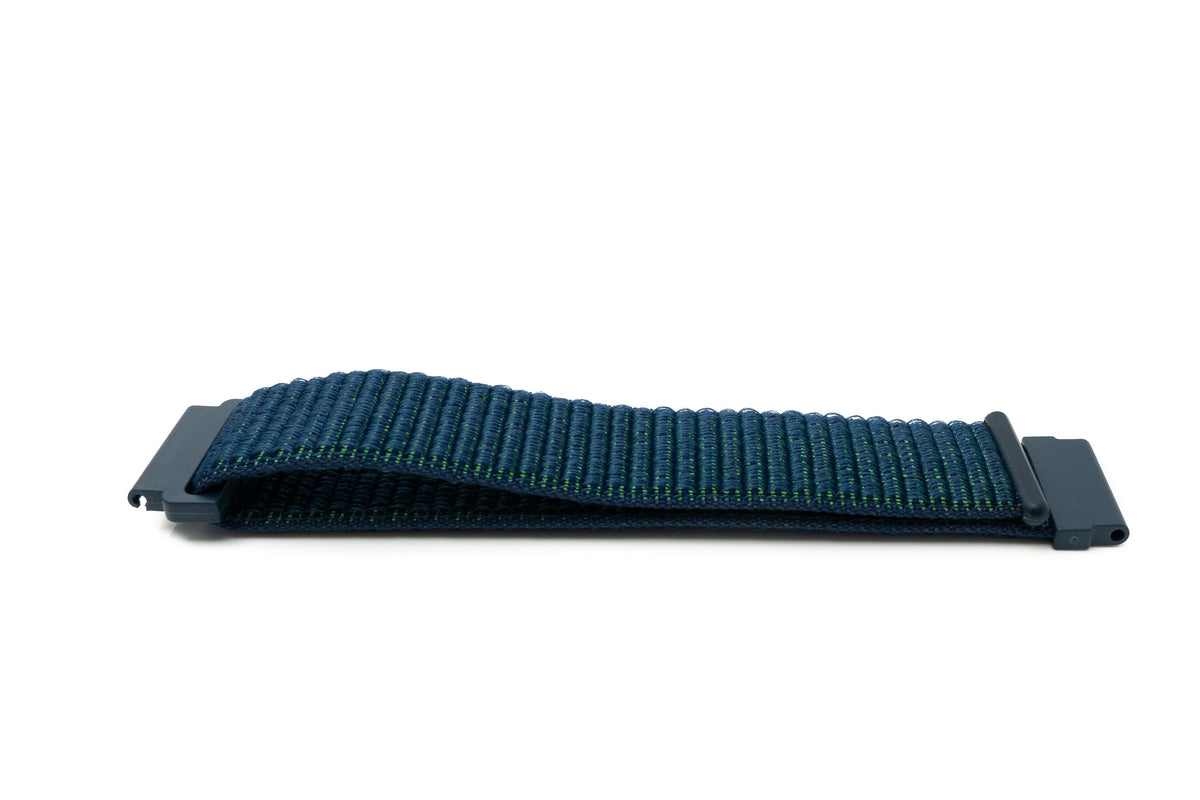 SYSTEM-S 22 mm nylon strap for Fitbit Versa 2 1 Lite Smartwatch