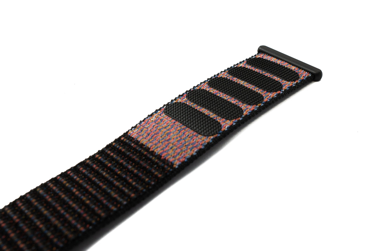 SYSTEM-S 20 mm nylon strap for Huawei Watch Smartwatch in black