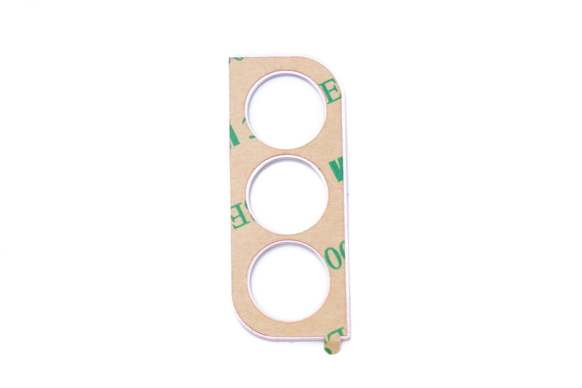 SYSTEM-S Camera Protection Lens Cover Aluminum for Samsung Galaxy S22 Plus in Pink