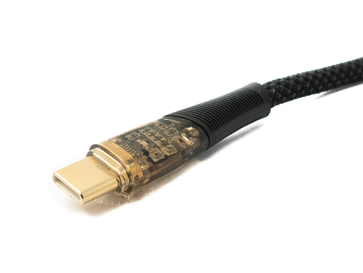 SYSTEM-S USB 3.1 Gen 2 Type C Cable 120 cm Male to Male 10 Gbit/s 100W