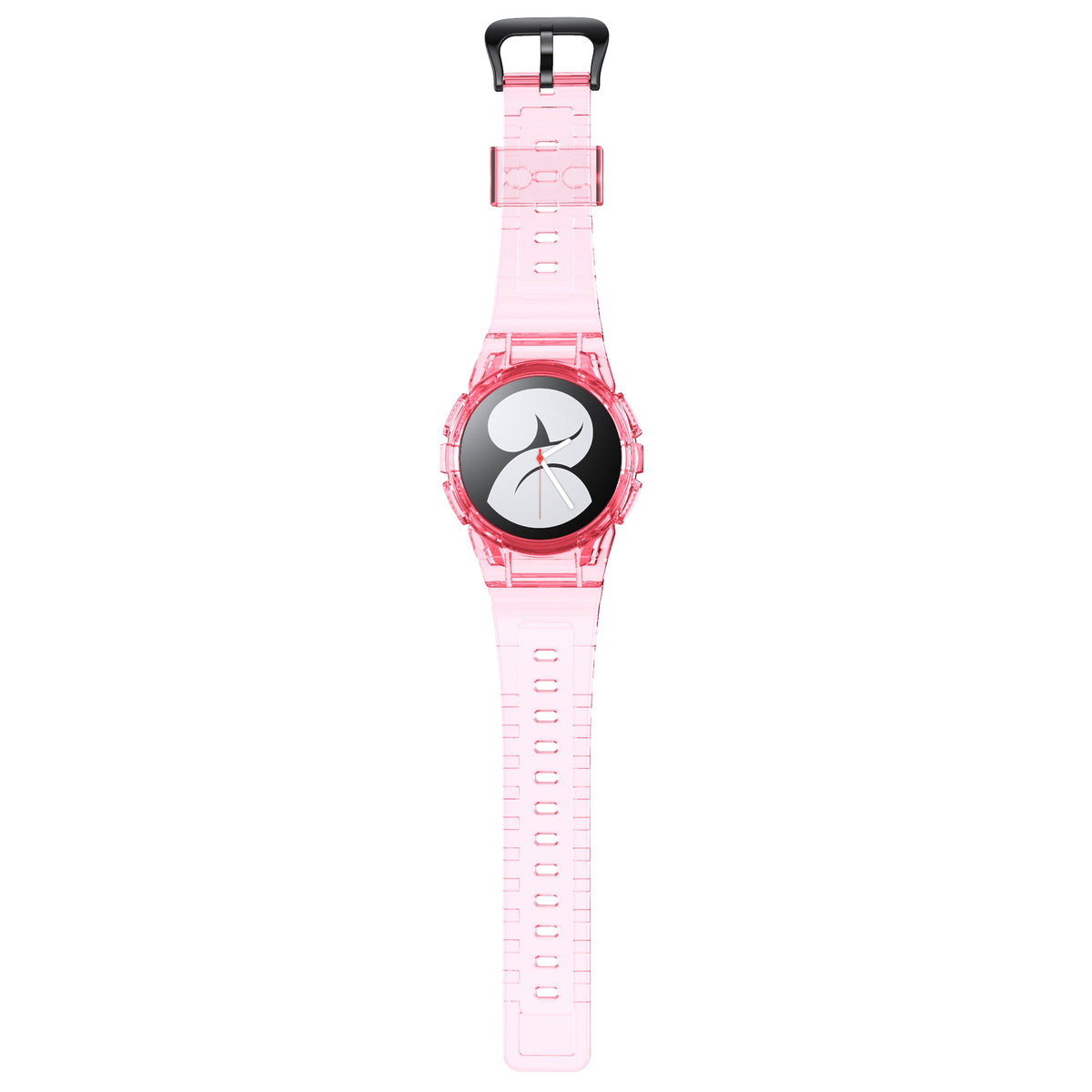 Hülle und Armband 40 mm TPU für Samsung Galaxy Watch 5 4 Smartwatch in Pink | System-S