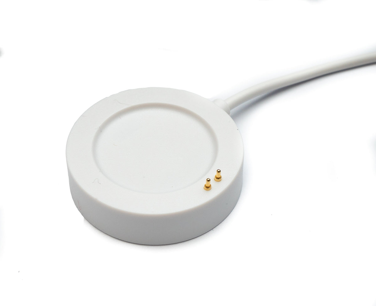 SYSTEM-S USB 2.0 cable 100 cm charging station for Xiaomi Watch S2 42 46 mm Smartwatch in white