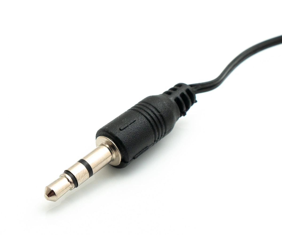 SYSTEM-S Audio Cable 80 cm Stereo AUX Jack 3.5 mm Male to Male Extendable Black