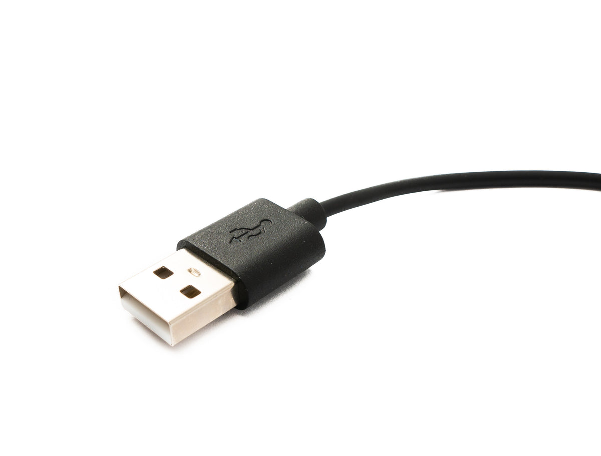 SYSTEM-S USB 2.0 cable 100 cm charging cable for Realme TechLife DIZO Watch2 in black