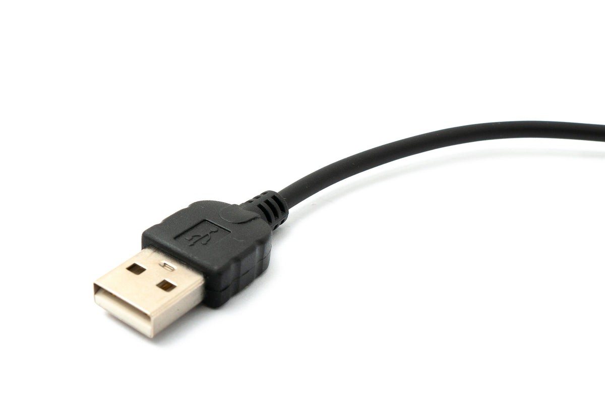 SYSTEM-S USB 2.0 cable 30 cm Mini B female to Type A male angle for Garmin