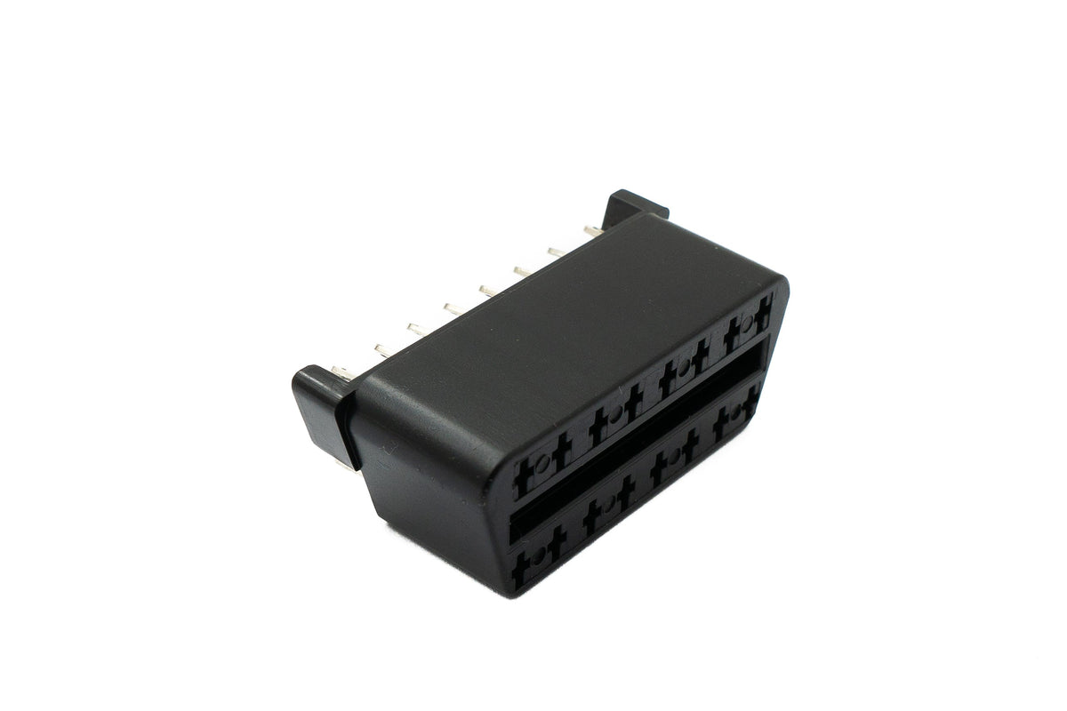 SYSTEM-S OBD Adapter OBD 2 16pin J1962M Stecker zu J1962F Buchse Kabel für Auto Diagnose - DREIKS