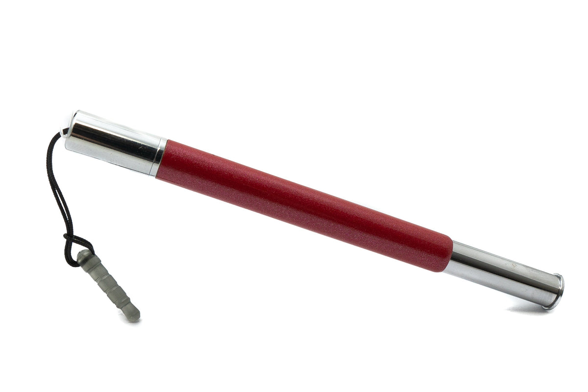 SYSTEM-S Touchpen Stylus aus Aluminium in Rot für Tablet Smartphone Laptop Surface - DREIKS
