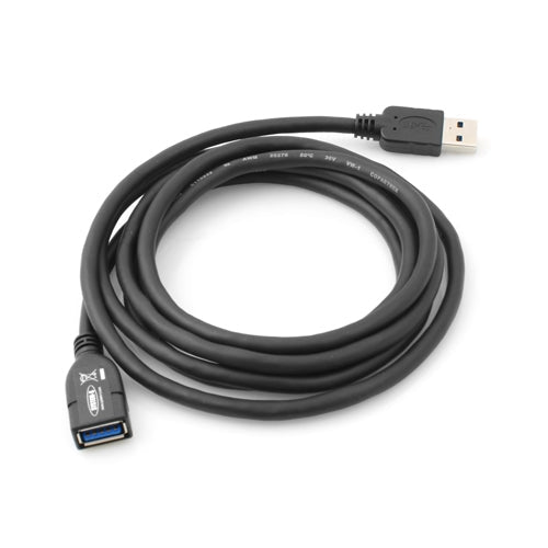USB 3.0 Typ A (male) auf USB 3.0 Typ A (female) Kabel Verlängerungskabel 100 cm | System-S