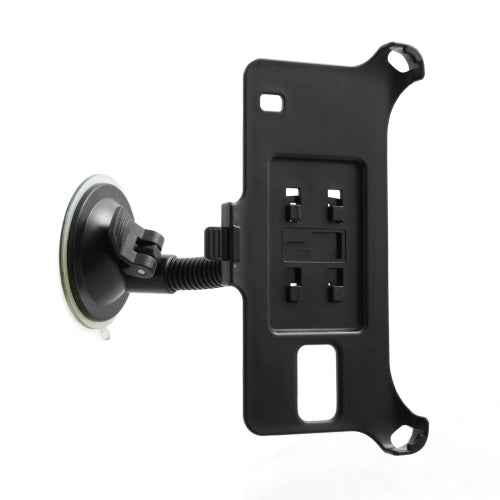 System-S Autohalterung KFZ Halter Auto Saugnapf Windschutzscheiben Halterung mit flexiblem Schwanenhals Gooseneck 10 cm für Samsung Galaxy Note 4 - DREIKS