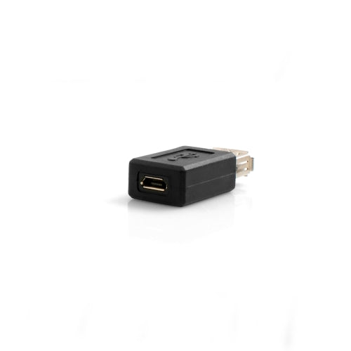 SYSTEM-S OTG Adapter USB A Host Eingang zu Micro USB Eingang Adapter On-The-Go Host Kabel - DREIKS