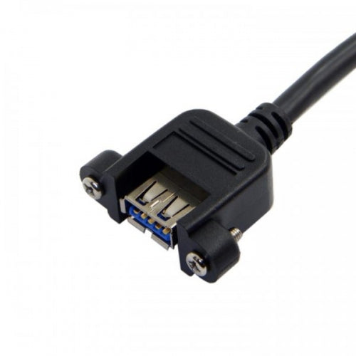 System-S USB Kabel Typ A 3.0 auf 20pin Motherboard Header Kabel Aufwärtskabel für Panel Mount 30cm - DREIKS