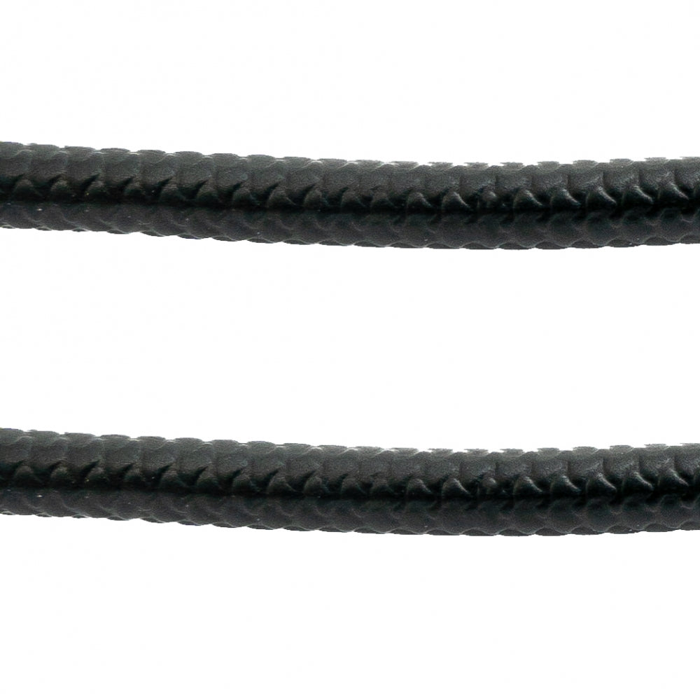 SYSTEM-S USB 3.1 Kabel 1 m Typ C Stecker zu 2.0 Typ A Stecker geflochten in Schwarz - DREIKS
