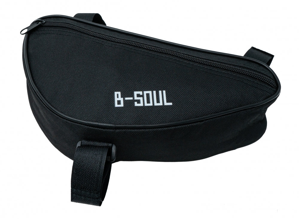 SYSTEM-S Fahrrad Tasche wasserfest Dreiecktasche Rahmentasche Triangeltasche Schwarz - DREIKS