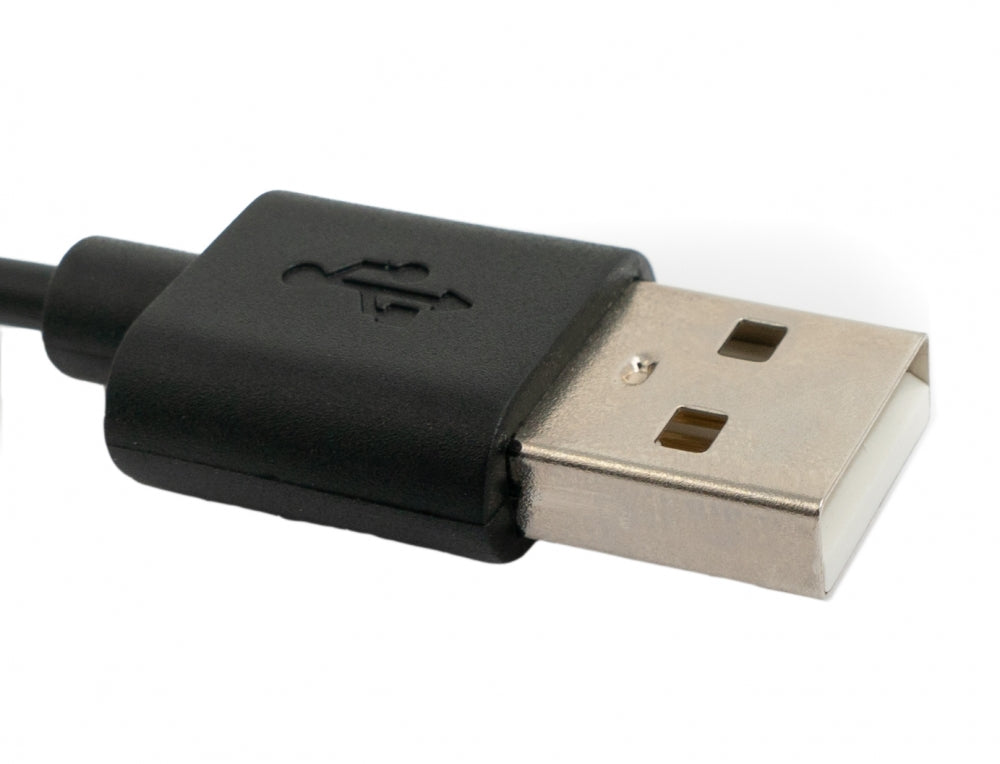 SYSTEM-S USB 2.0 cable 100 cm charging station for Vivo Watch Smartwatch 46 mm in black