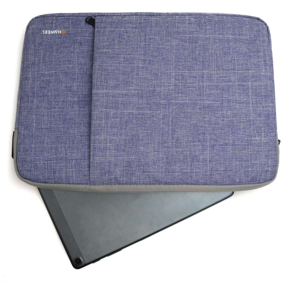 SYSTEM-S protective bag 12.9" padded bag case in purple for laptop notebook tablet