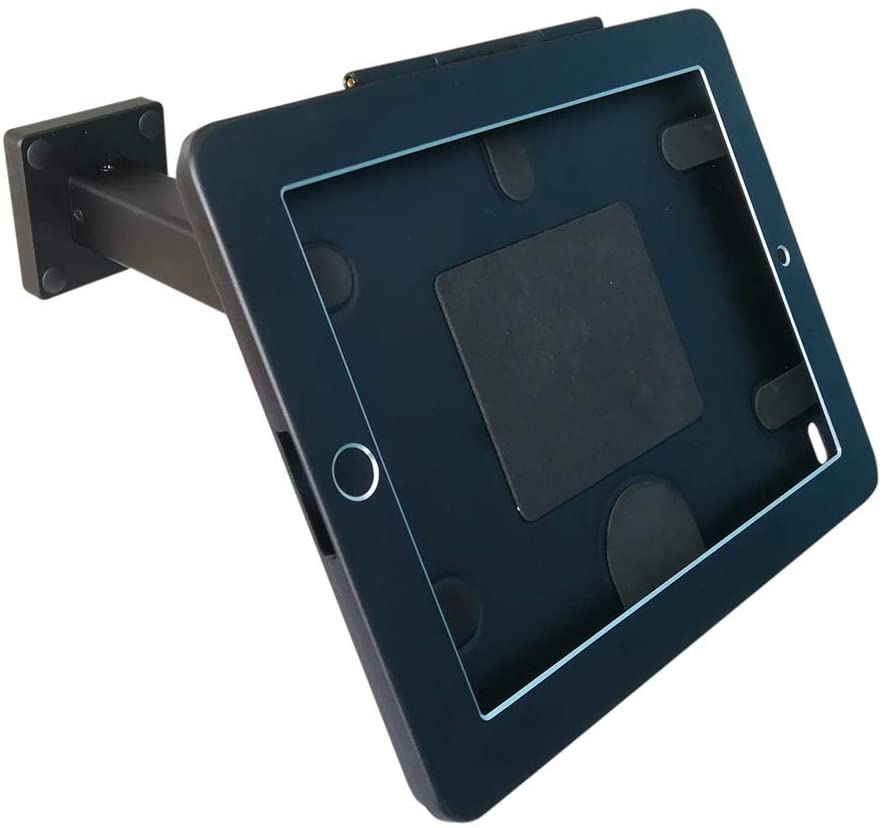 SYSTEM-S Lockable Wall Mount for iPad Pro 12.9 (2015, 2017) A1670 A1671 A1584 A1652