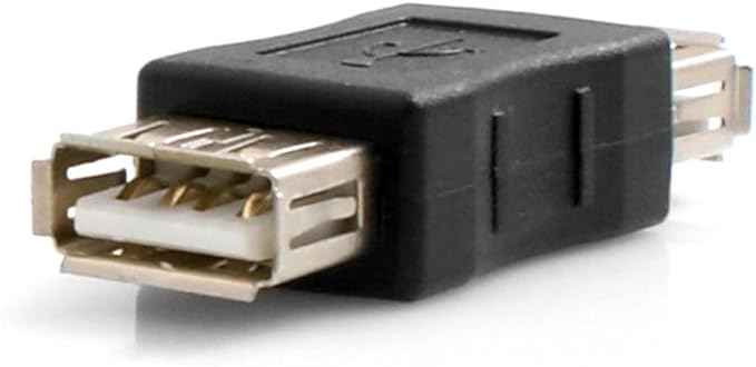 SYSTEM-S USB Typ A Buchse auf USB Typ A Buchse Adapterkabel Adapterstecker Adapter - DREIKS