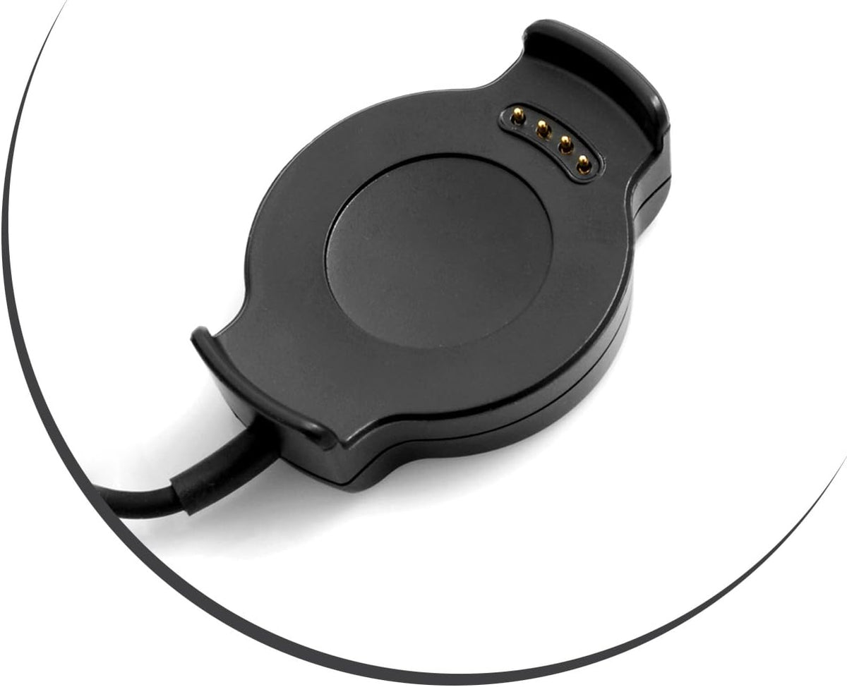 SYSTEM-S USB Dockingstation Ladegerät Ladestation Cradle Dock Ladekabel für Huawei Watch 2 in Schwarz - DREIKS