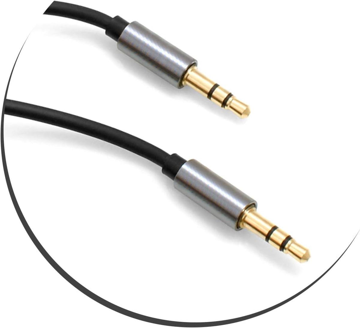SYSTEM-S 3.5mm Klinke (male) auf 3.5mm Klinke AUX Stereo Stecker 200 cm 3 Polig (male) - DREIKS