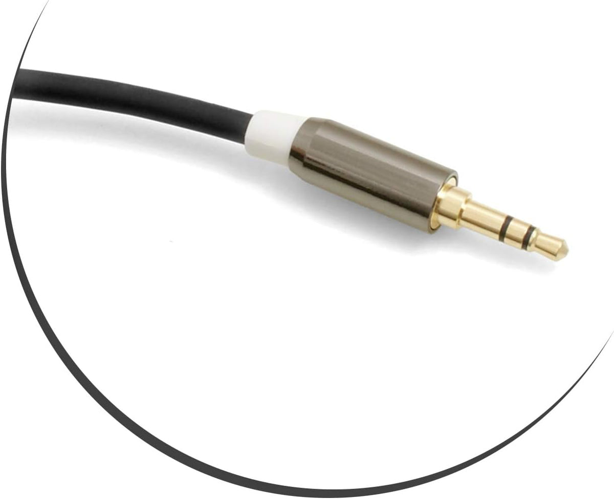 SYSTEM-S 3.5mm Klinke AUX Stereo Stecker auf 3.5mm Klinke AUX Stereo Buchse 10m 3 Polig - DREIKS