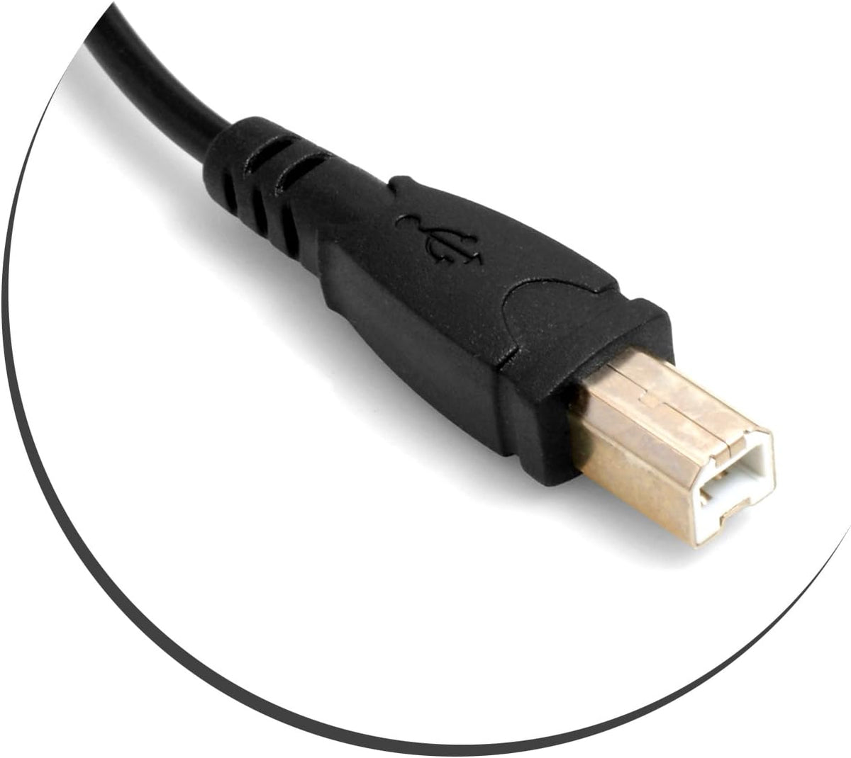 SYSTEM-S OTG Host USB 3.1 Type C Stecker zu USB Type B Stecker OTG Host On the Go Host Adapter Kabel Datenkabel Ladekabel 100 cm - DREIKS