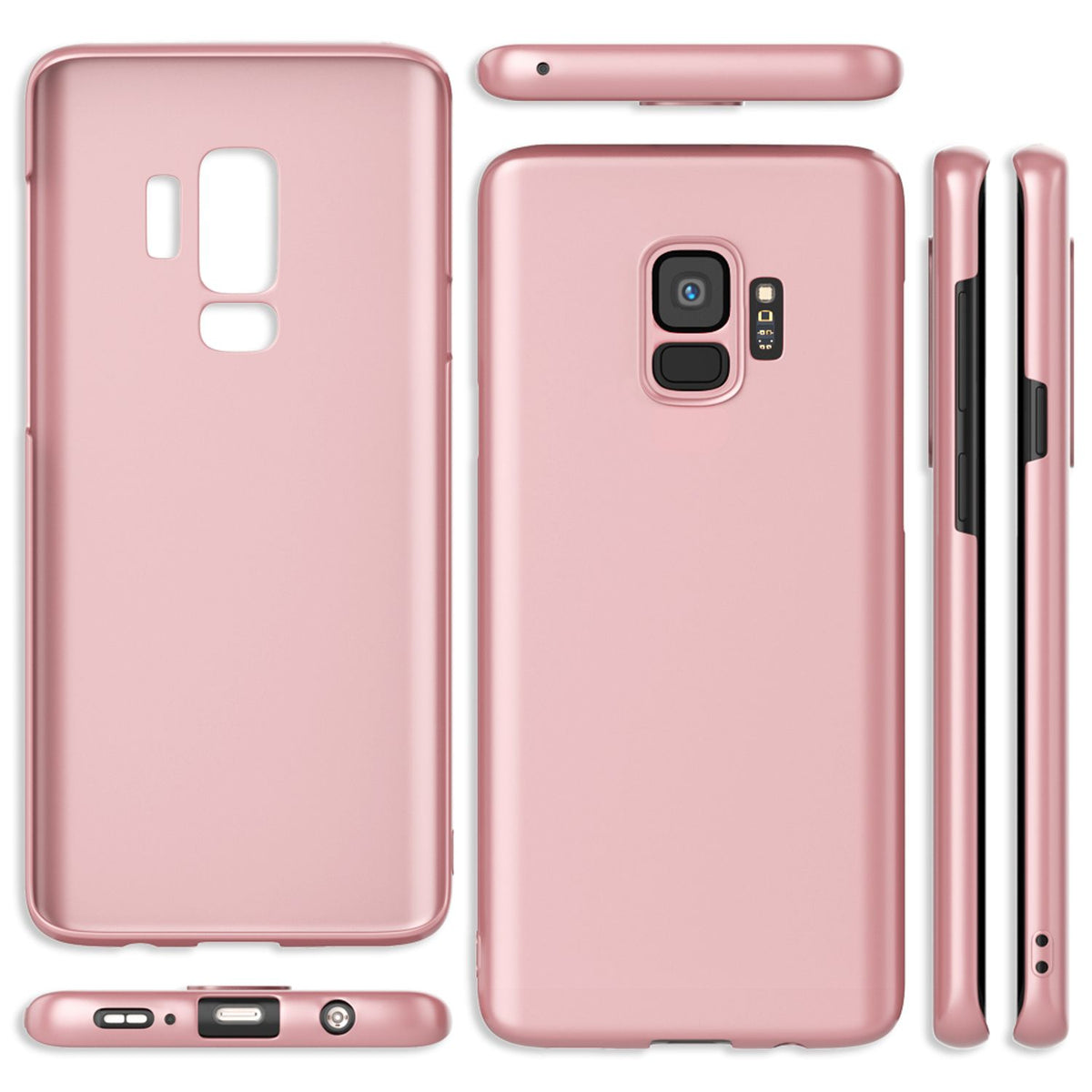 NALIA Ultra Slim Hardcase für Samsung Galaxy S9 – Anti-Fingerabdruck & 0.5mm Dünn – PUREFIT (Matt & Leicht) – Marke aus Berlin