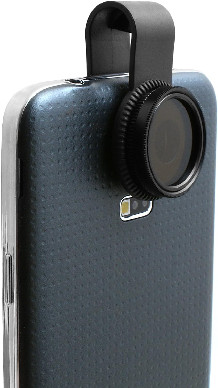 Universal Clip-on Klammer Polarisationsfilter Polarisator CPL Filter Linse Objektiv für Smartphone Handy Tablet PC | System-S