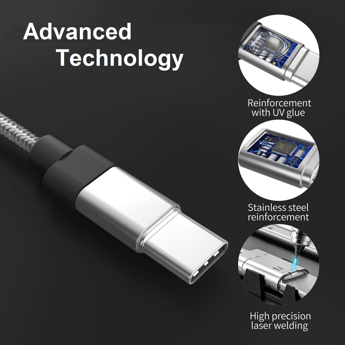 USB-C-Stecker auf AUX-3,5-mm-Buchse, Adapter für Mobiltelefon, Tablet, PC, Kopfhöreranschluss