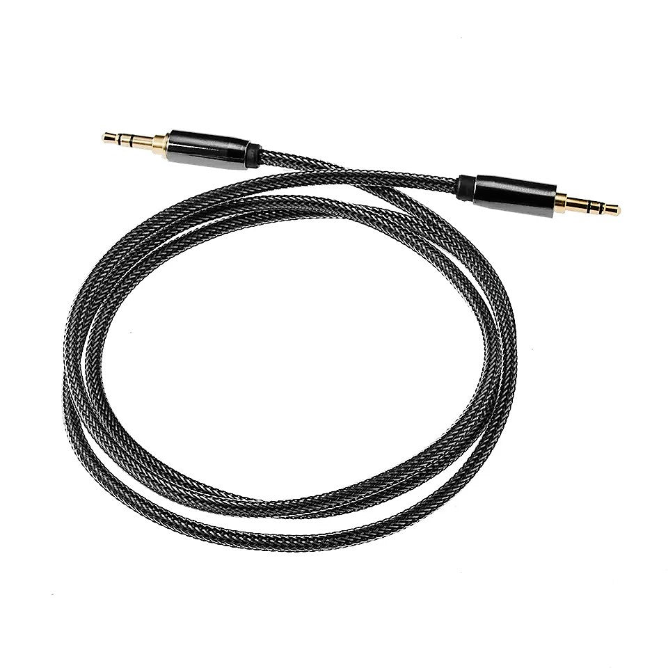 AUX 3,5 mm Stecker auf 3,5 mm Stecker Audiokabel vergoldet