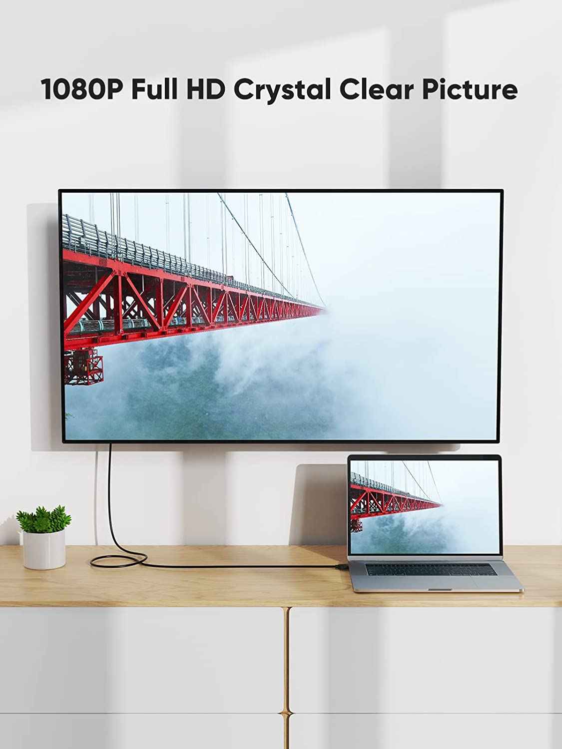 Bidirektionales HDMI zu DVI Adapter Kabel DVI-I Buchse auf HDMI Stecker 1080p - DREIKS