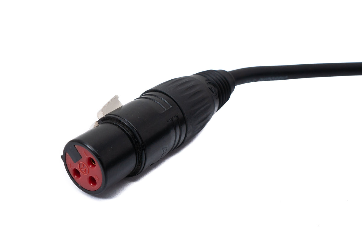 SYSTEM-S Audio Cable 5 m XLR 3-pin female to female in black