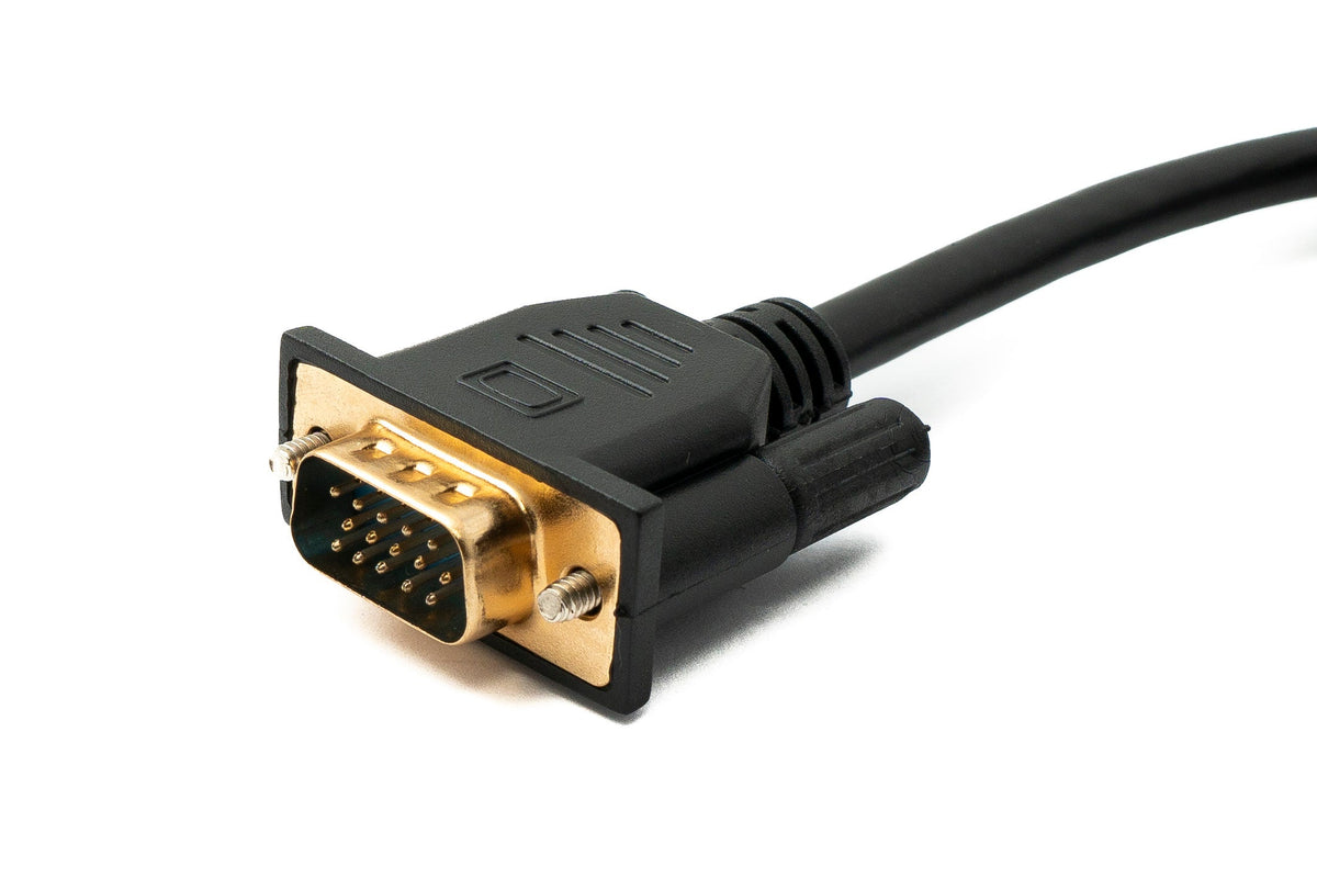 D Sub15 Kabel 100 cm HD VGA 15 Pin Stecker zu Buchse DB15 | System-S